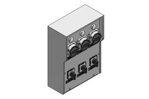 Combinaison spéciale 3 types 7450 gris-clair
