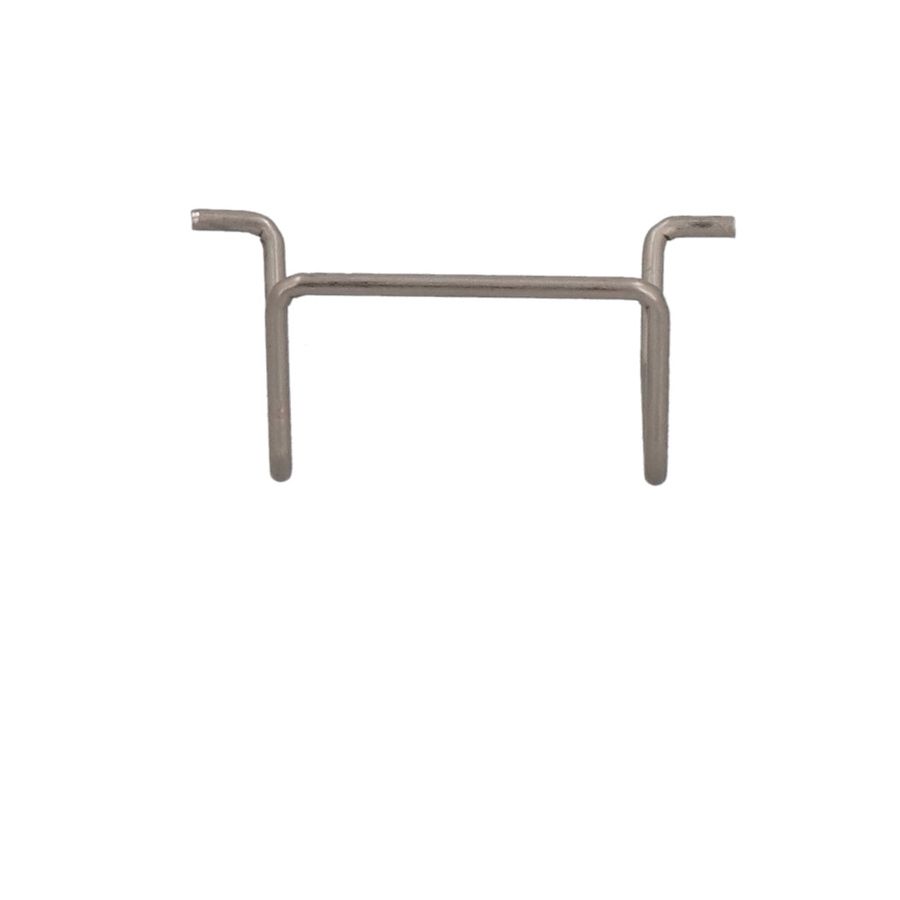 Safety clip, pull-out safety device for angled cable plug