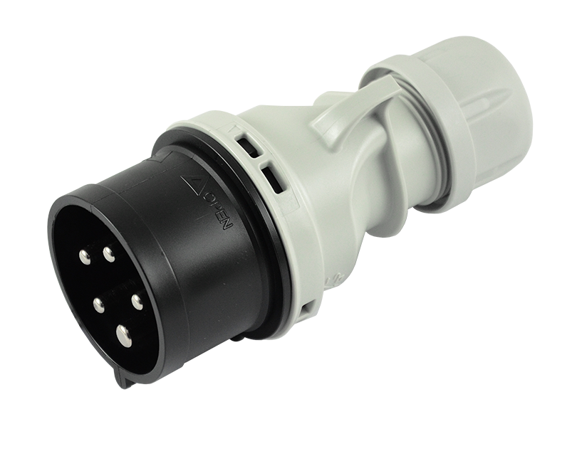 Plug plastic CEE IP44/IP54