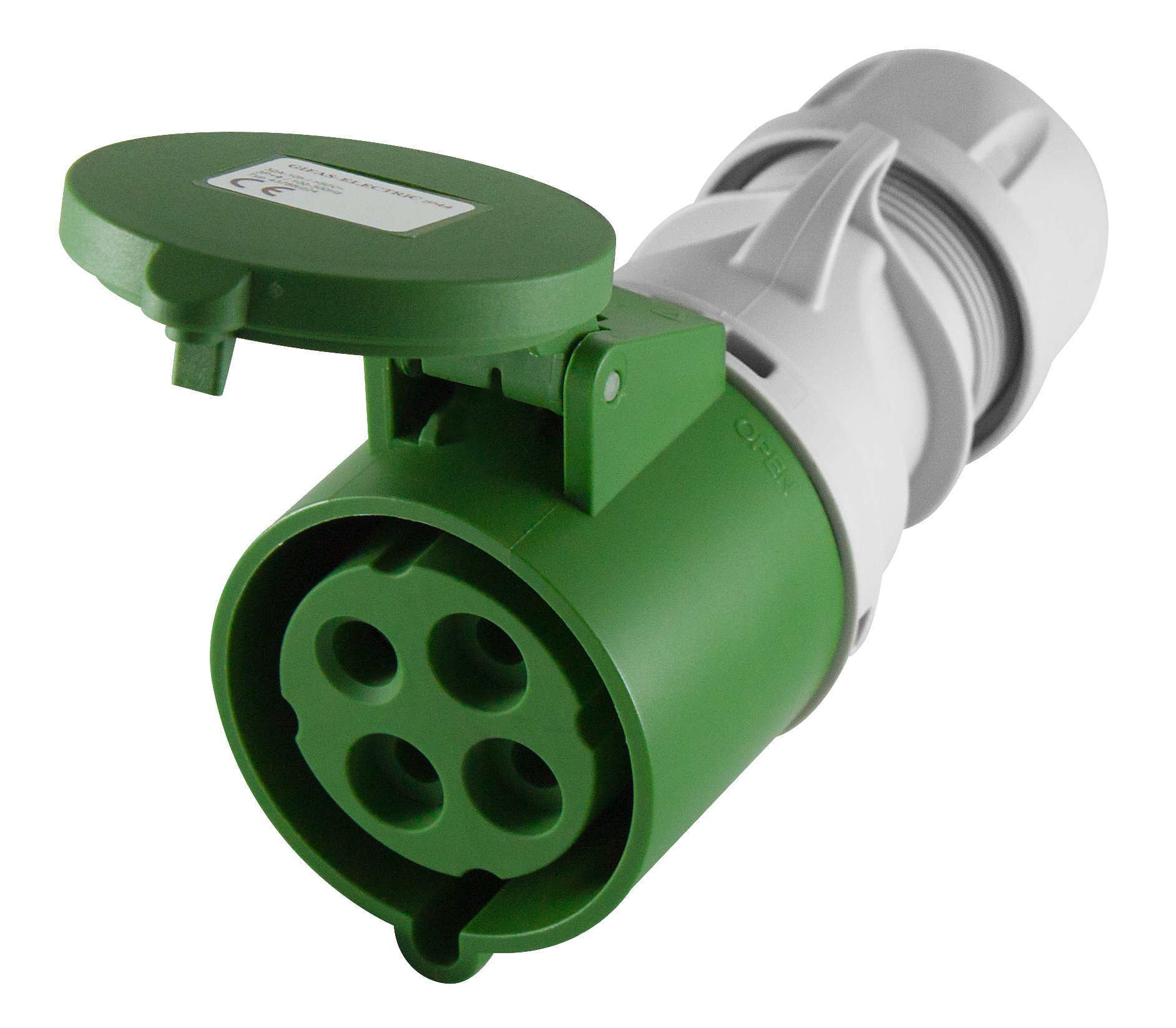 Presa in plastica dura CEE IP44/IP54