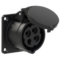 Plastic built-in socket CEE 16A/500V/3P+PE/7h