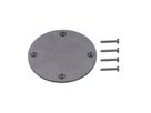 CircLED blind cover V4A, Ø120x20.2mm,