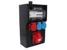 Quadro elettrico in gomma dura tipo 7300, nero