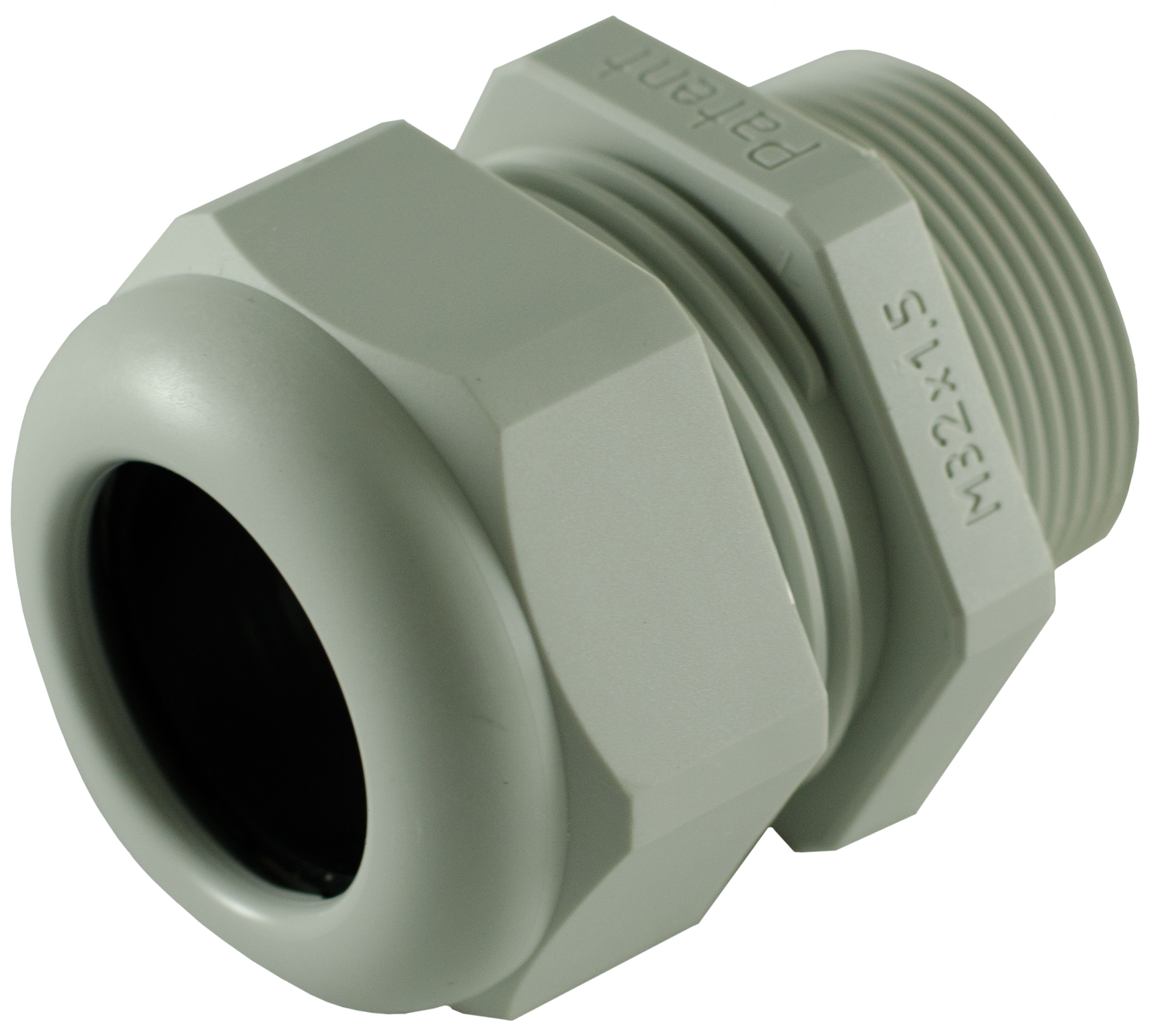 Cable gland M32x1.5, grey, polyamide,