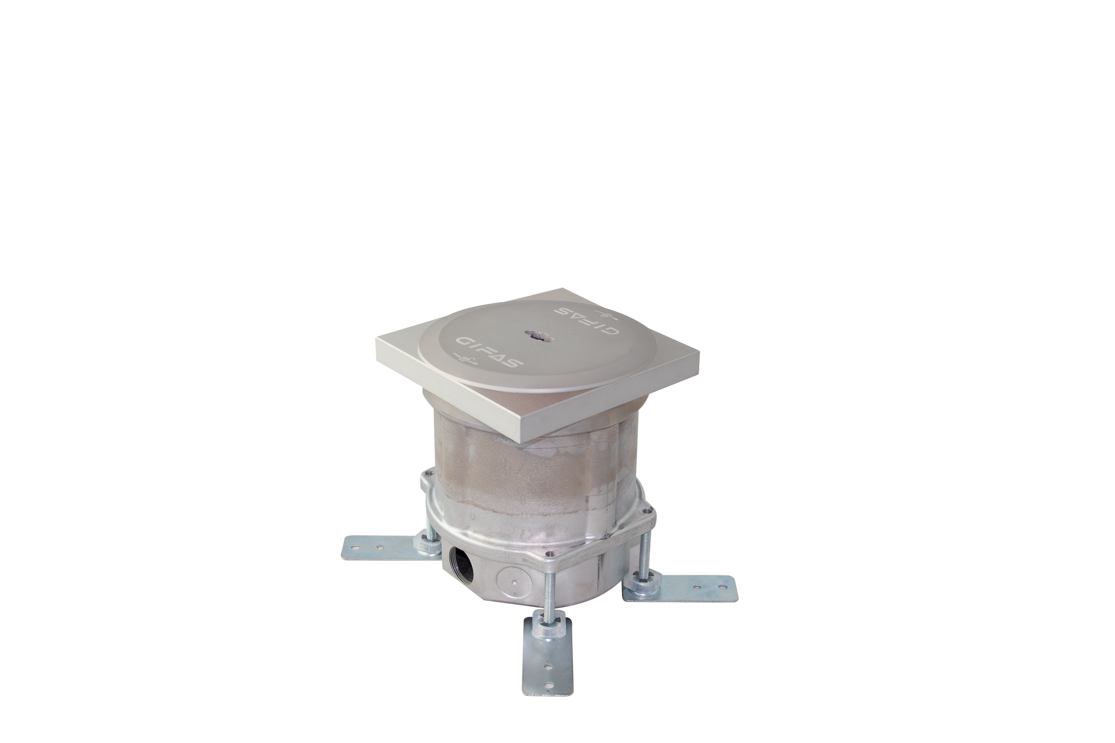 MASSO 4010 floor socket outlet, retractable