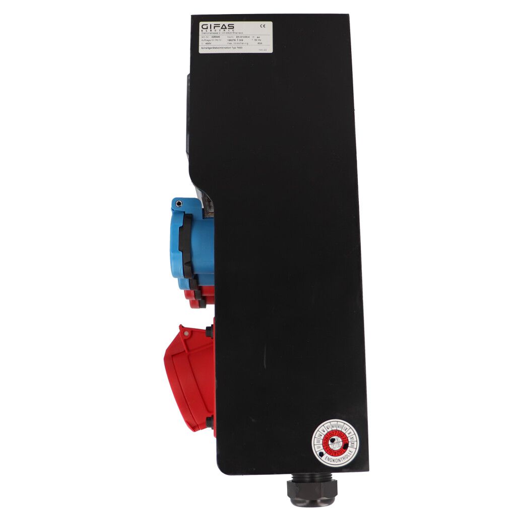 Quadro elettrico in gomma butilica tipo 7400 nero