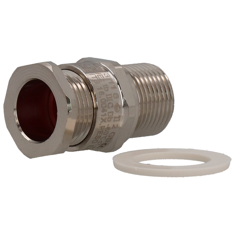 Cable gland Ex M20x1.5, IP68, ø3.1-8.6mm