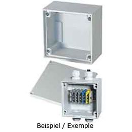 Hard rubber junction box type 1212