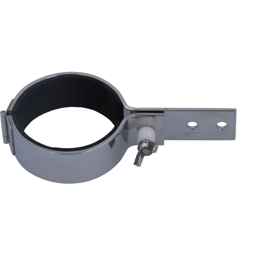 Holder A4, Ø70mm, straight surface mounting, 160mm