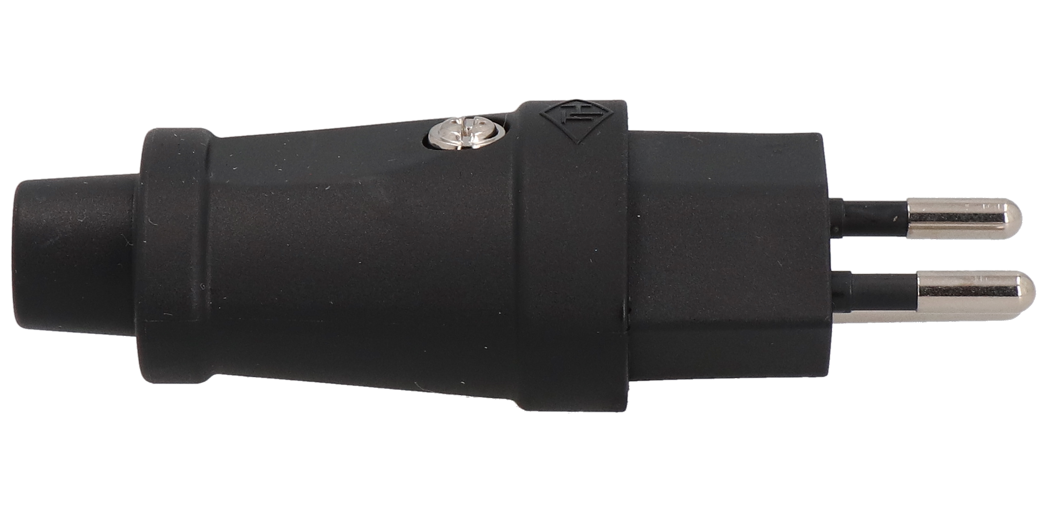Plug type 12 TH strong IP20230V/10A/P+N+PE black