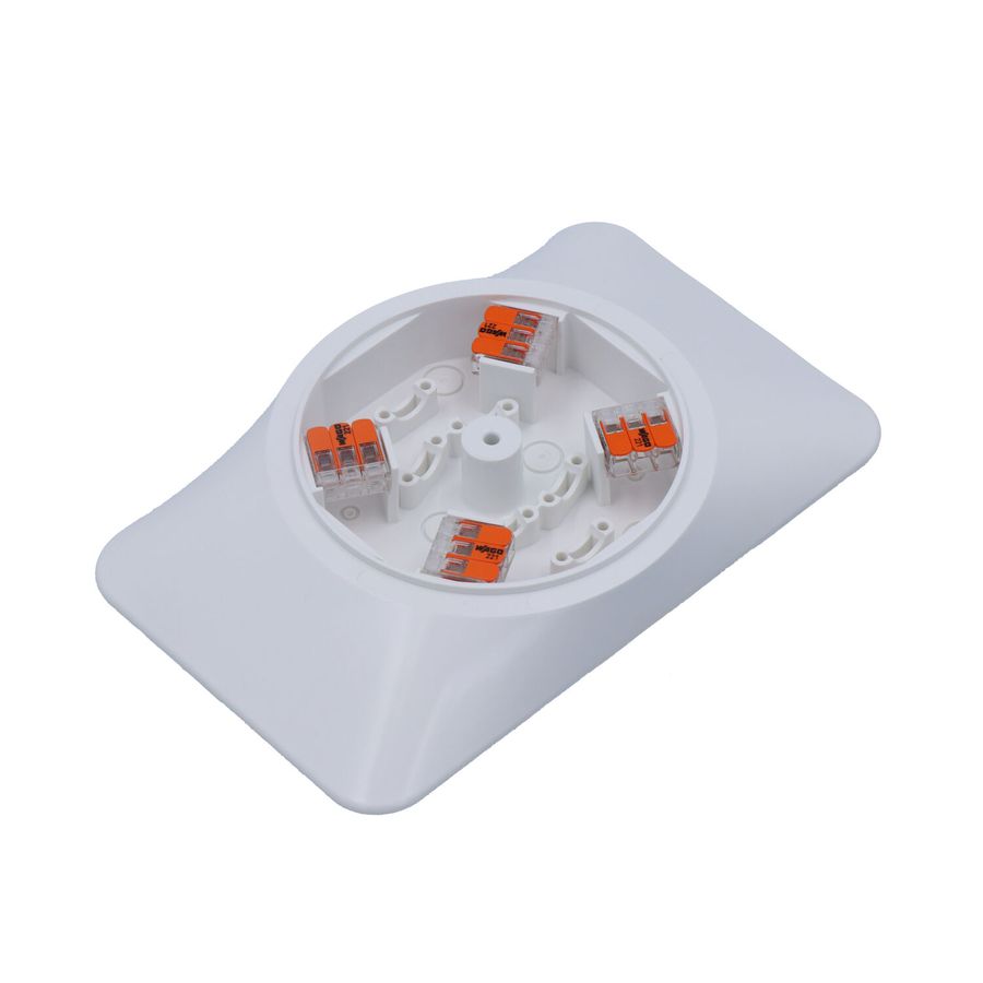 AP-Adapter MarkLED aus PA 6 BK40, weiss