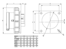 Plastic built-in plug CEE IP67
