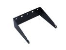 Wall mounting bracket, aluminium, black