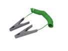 Two single-pole heavy-duty stainless steel earthing
