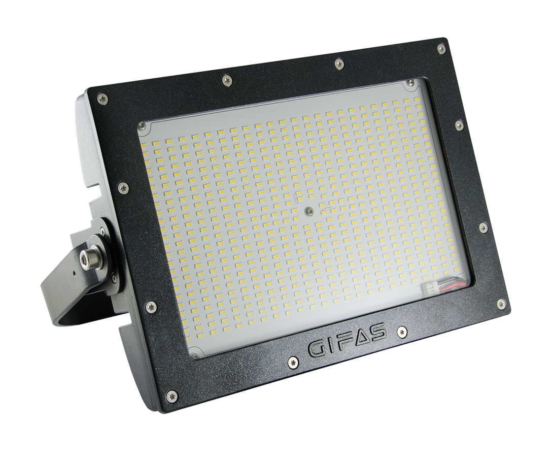 Floodlight AlphaLUXX 60, 5'000K, clear glass,