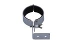 Holder A4, Ø70mm, wall mounting angled, 147mm