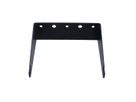 Wall mounting bracket, aluminium, black