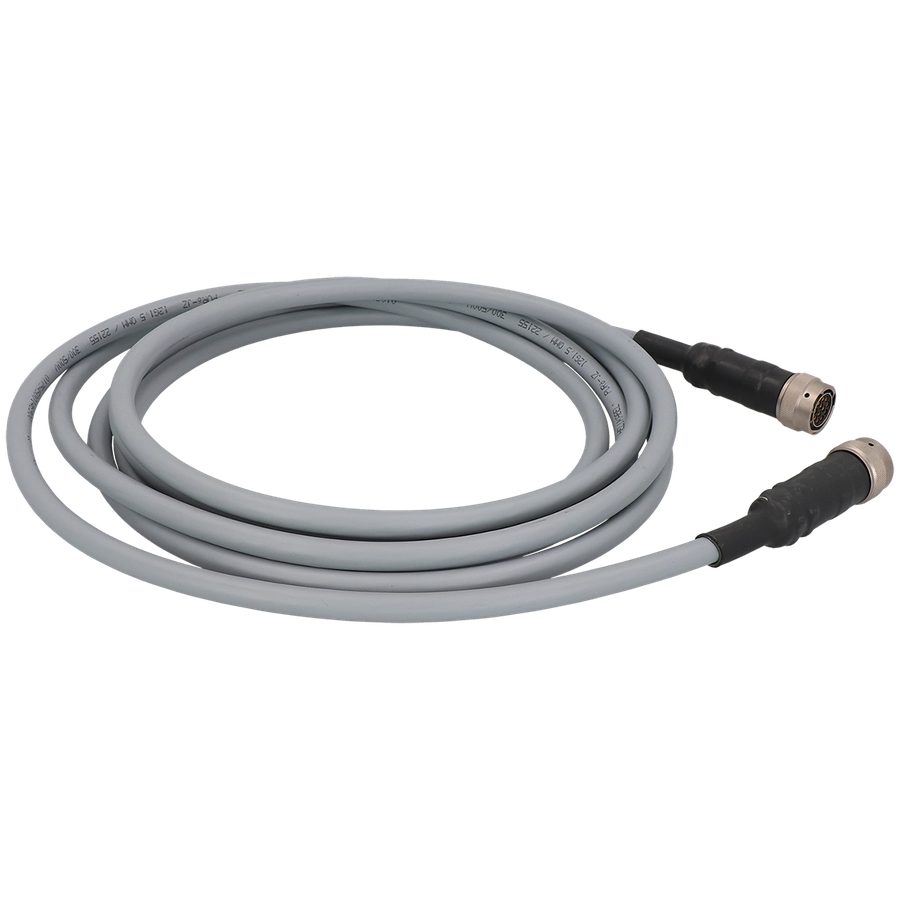 Connection cable with connector 12x1.5 mm² PUR,