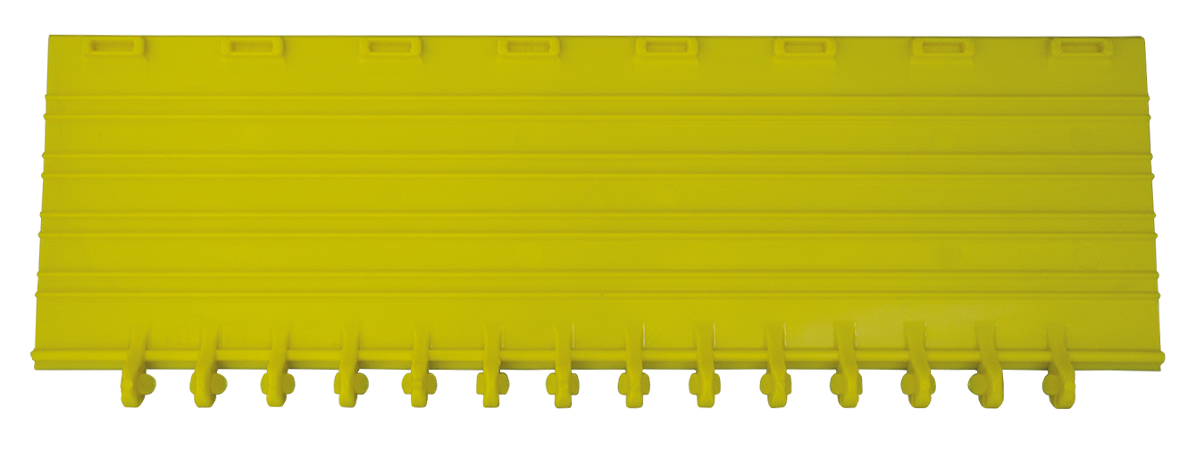 Coperchio giallo per pedana passacavo MIDI
