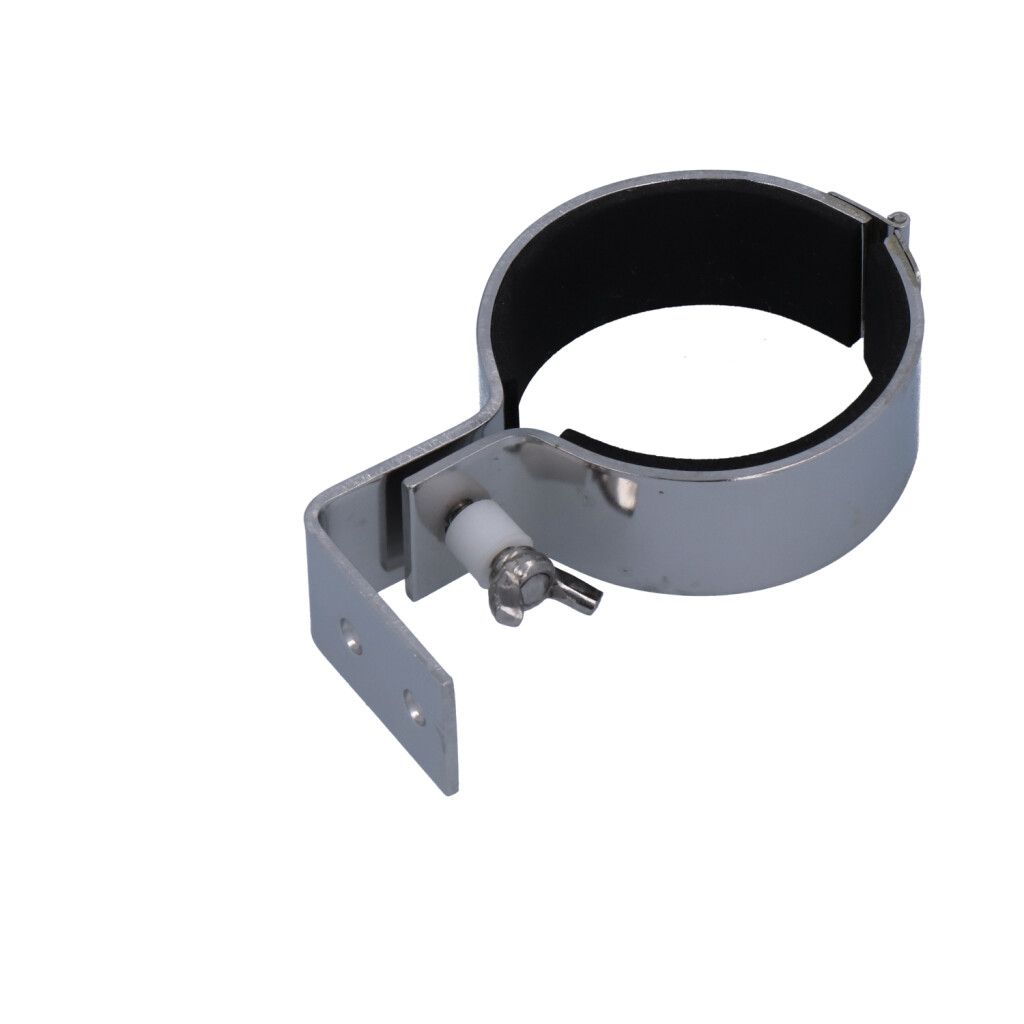 Holder A4, Ø70mm, wall mounting angled, 130mm
