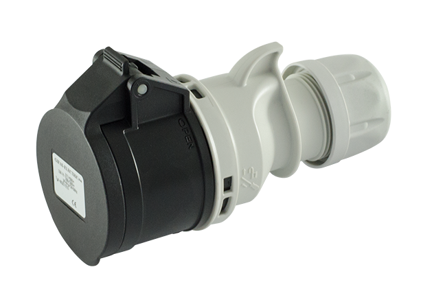 Coupling plastic CEE IP44/IP54
