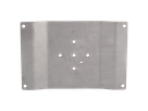 Aluminium holder for hospital box