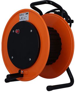 Tambour de câble avec bagues de contact