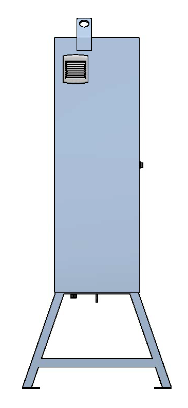 Baustromverteiler 250A, Edelstahl V2A