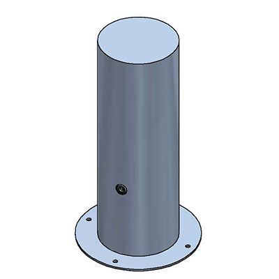 Fixed bolard demountable, Ø206mm,