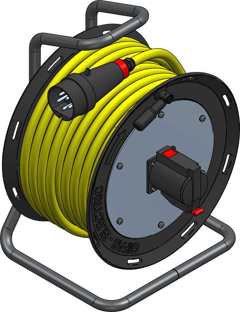 Cable reel Ex type 573, SEV 18 ATEX 0130