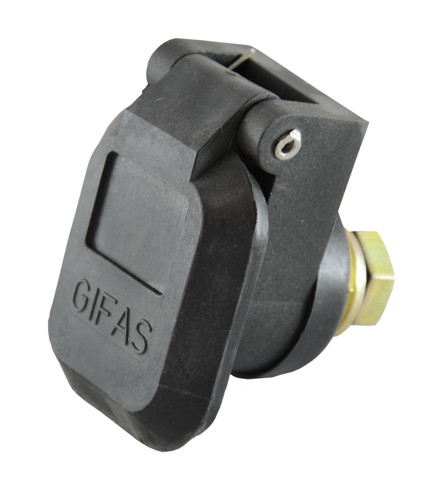 Welding built-in socket with cover, max. 600A,