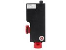 Small hard rubber distributor box type 2812, black