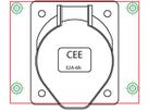 Retrofix kit for J40 inclined to CEE32/5 inclined -