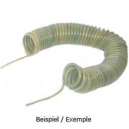 Câble spiral de mise à la terre LD 2.5m / LI 0.5m