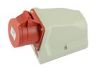 Wall socket CEE for wiring through IP44