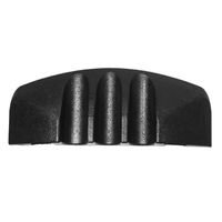 End ramp with groove