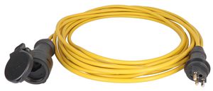 Extension cable GIFAFLEX, yellow RAL 1021