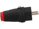 Stecker Vollgummi Schuko IP54