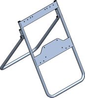 Stand V2A foldable for type 7200/7300/7400/7700, h=645mm