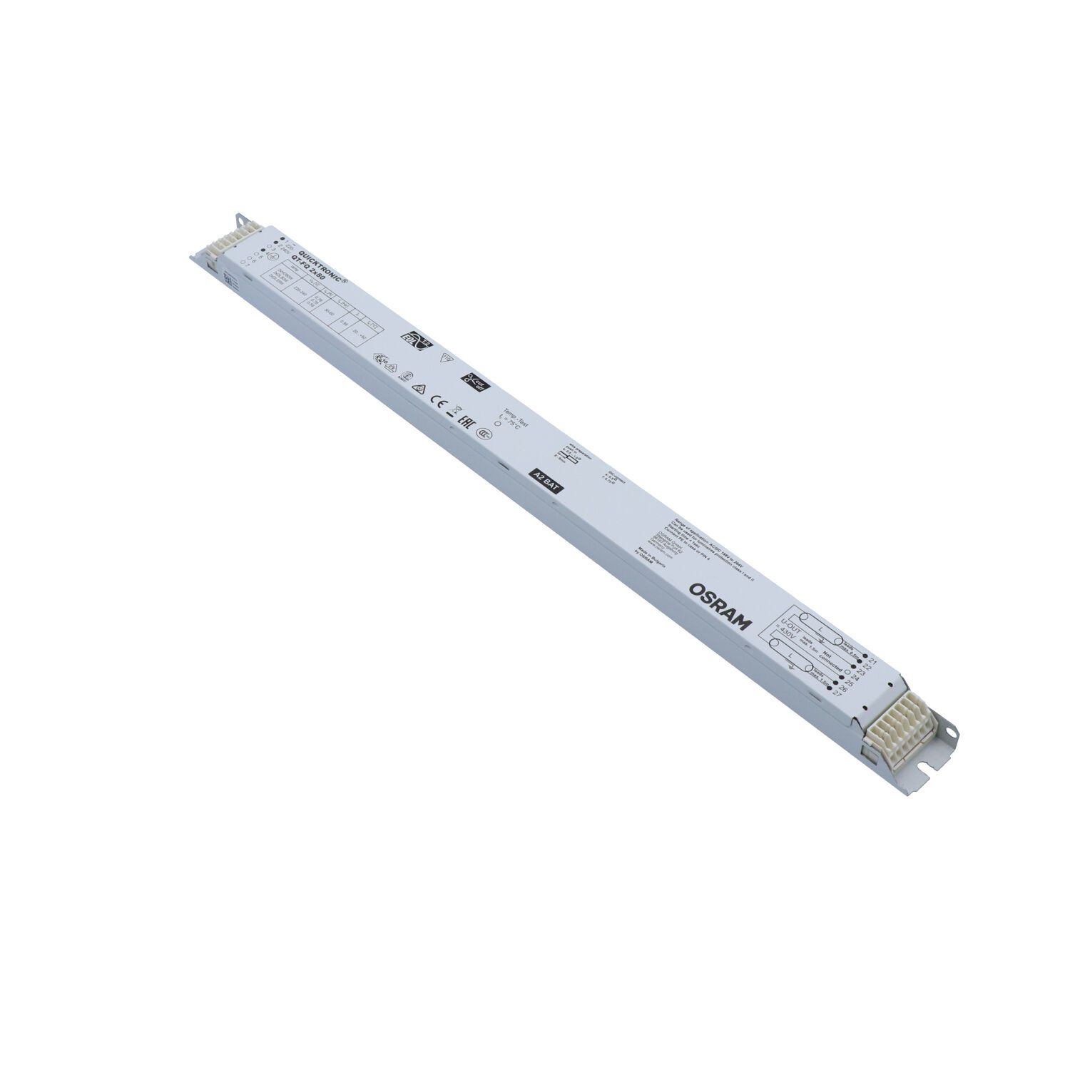 Alimentatore elettronico 230VAC/2x80W
