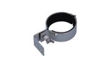 Holder A4, Ø70mm, wall mounting angled, 130mm