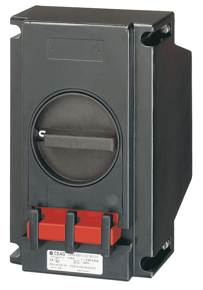 Ex-motor protecting switch, 255x140x150 mm,