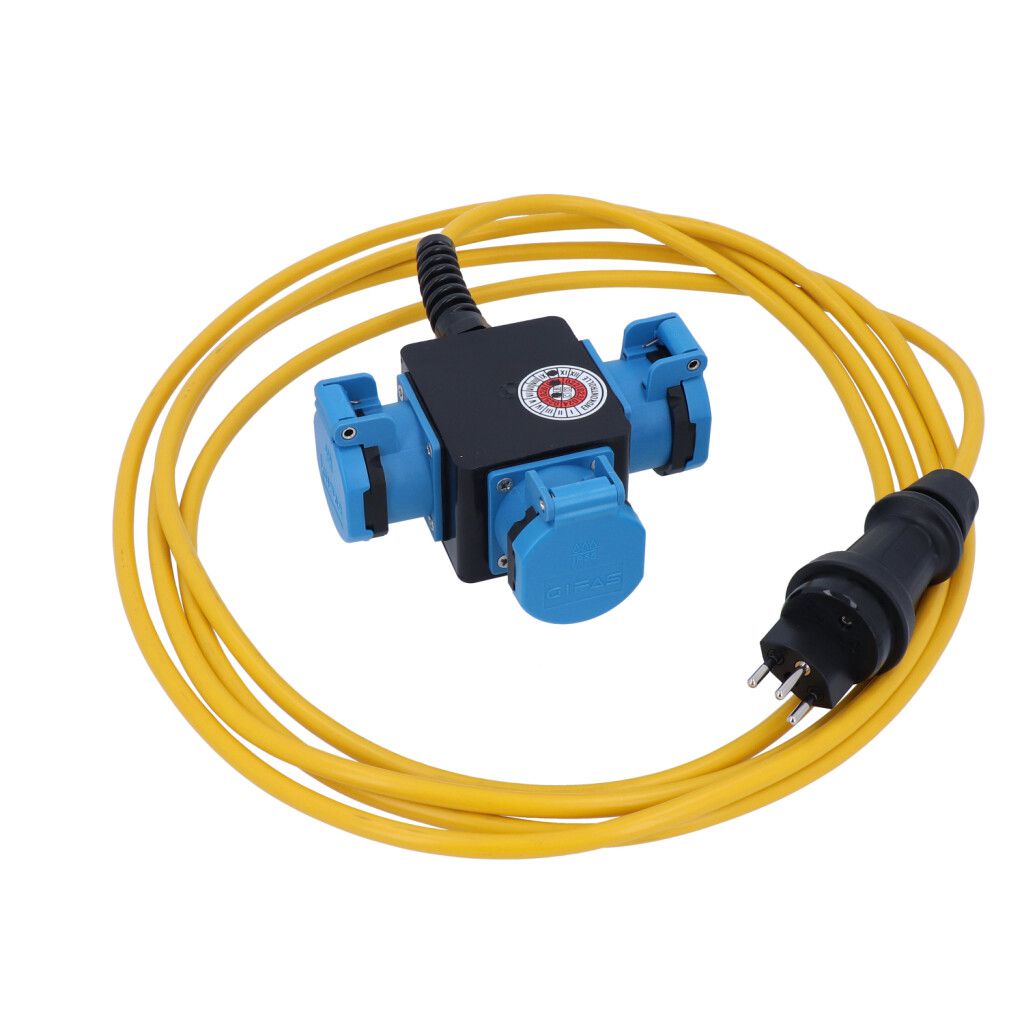 Small distributor box, cable GIFAFLEX, 5m