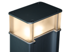Pilier d'énergie ES-LED 160, aluminium anodisé,