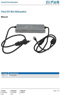 FlexLED Bloc accu de secours