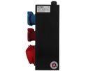Quadro elettrico in gomma dura tipo 3020, nero