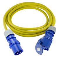Extension cable GIFAFLEX, yellow RAL 1021