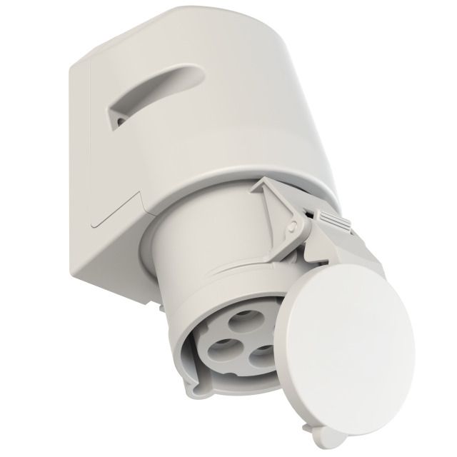 Plastic wall socket CEE IP44