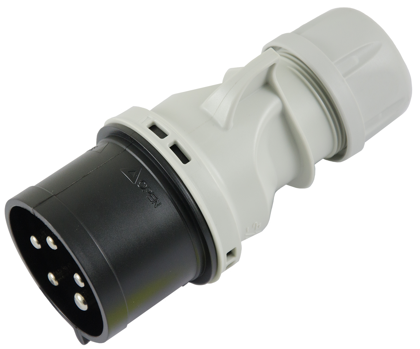 Plug plastic CEE IP44/IP54