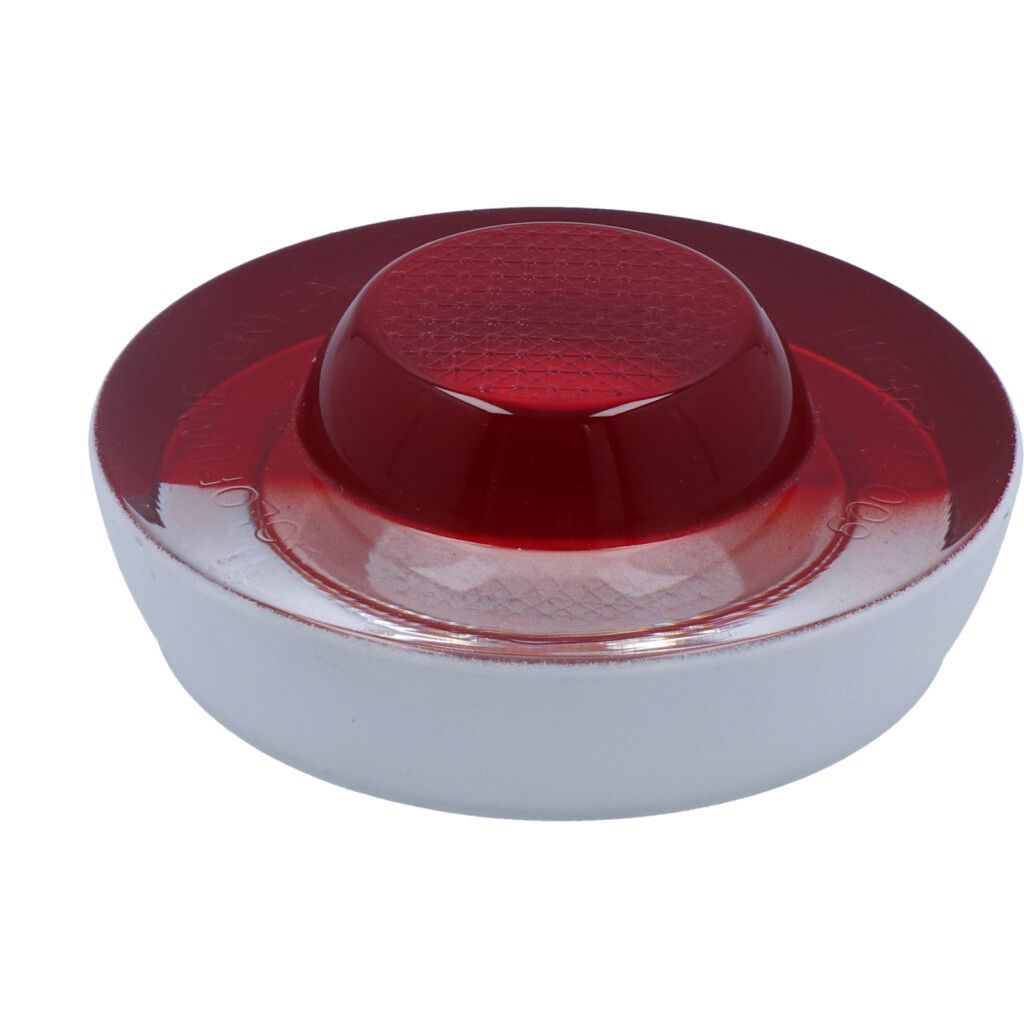 Plot routier FLAT rouge/blanc